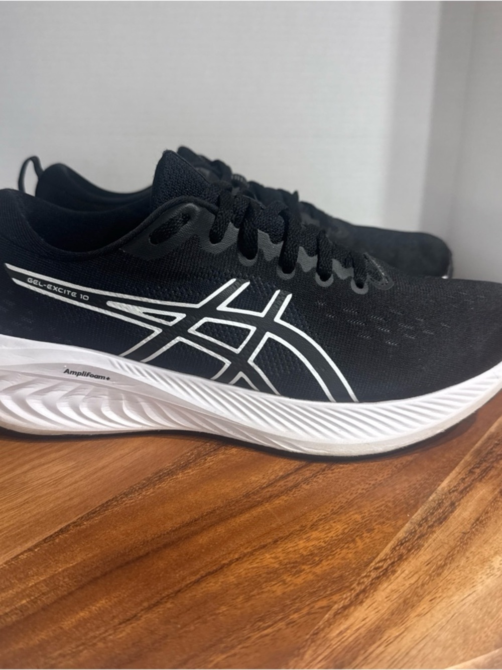 ASICS GEL Excite 10 Shoe Women's Size 8 Black Athletic Running Sneakers 1012B418